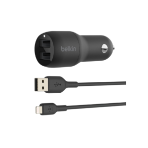 Cargador Doble USB Con Cable